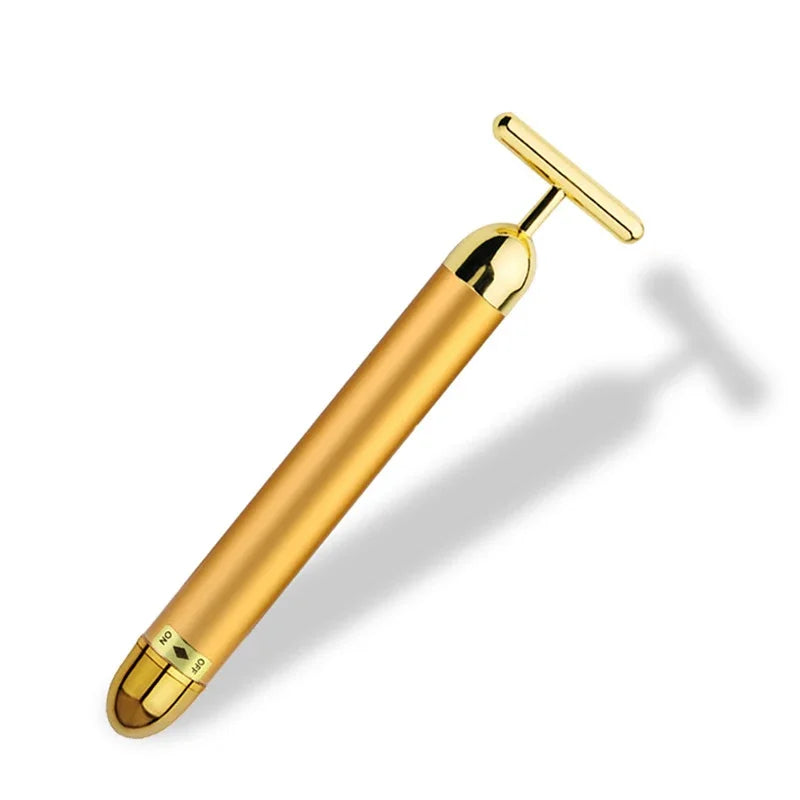SHIREEN 24K Gold Beauty Bar Facial Massager