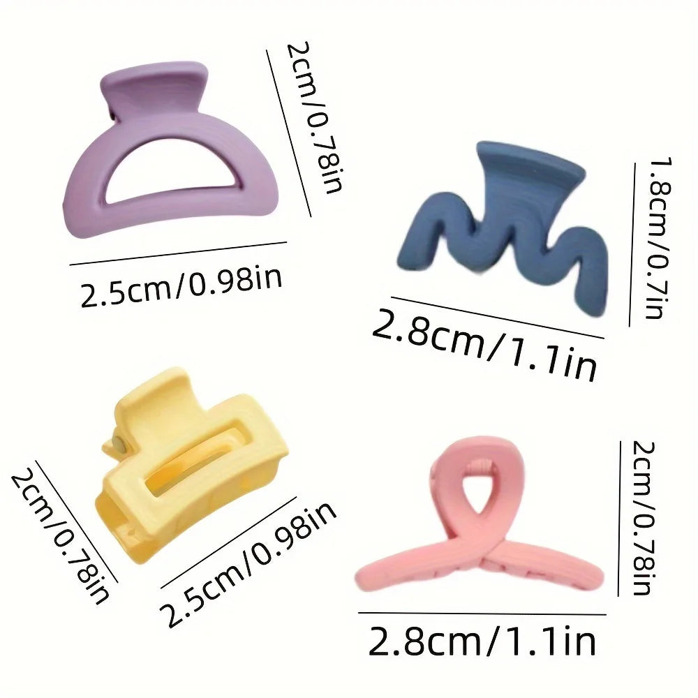 SHIREEN Color Pop Mini Hair Claw Clip Set (20 PCS)