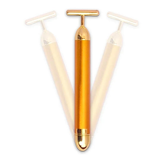SHIREEN 24K Gold Beauty Bar Facial Massager