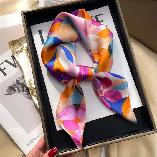SHIREEN Luxury Silk Hair Scarf