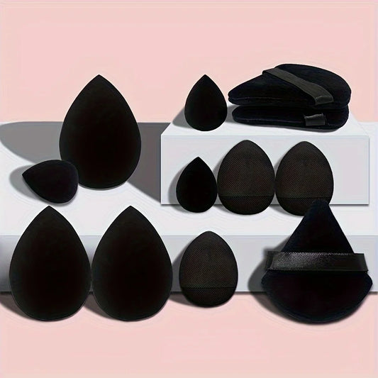 SHIREEN Flawless Finish Makeup Sponge Collection (12 PCS)